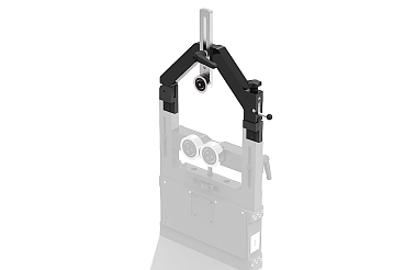 Силовой прижимной ролик для балансировки консольных роторов