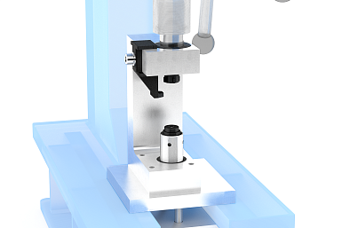 Приспособление для кернения крестовин